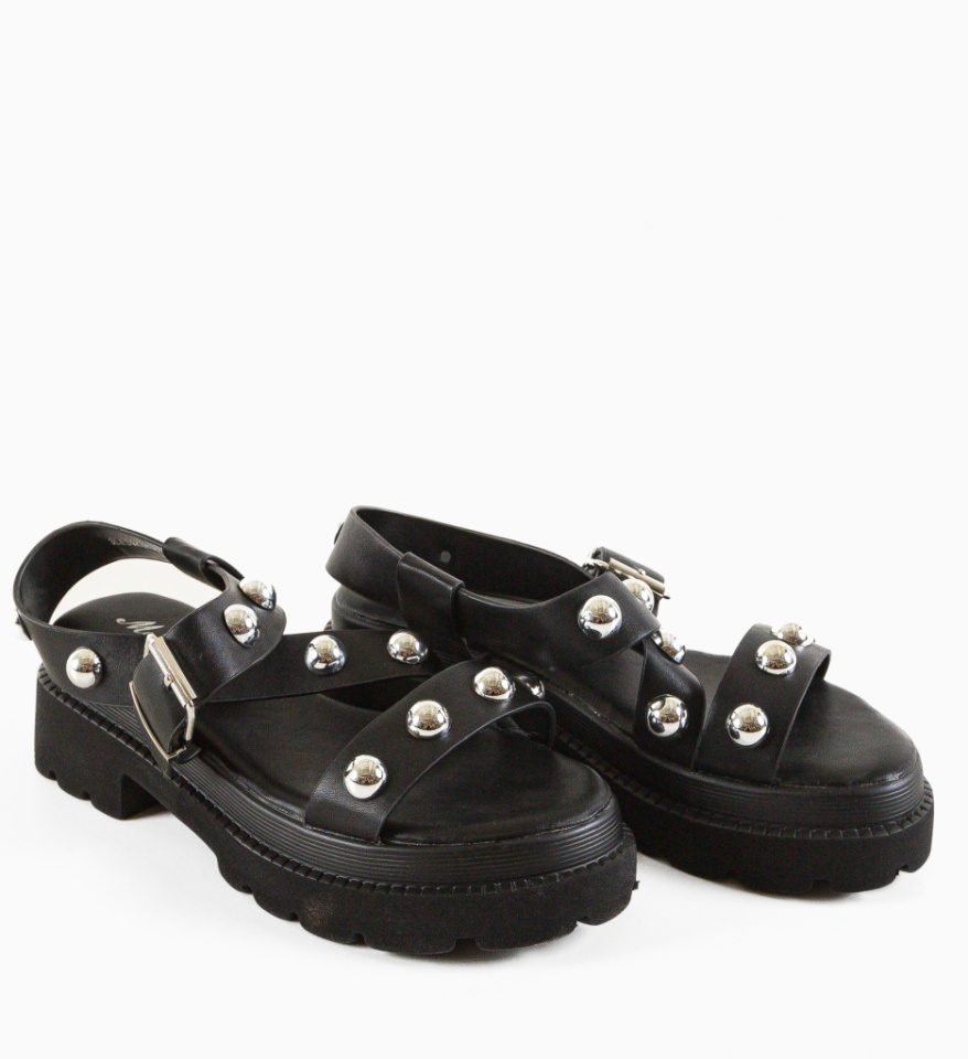 Sandale dama Spotor Negre - Img 2