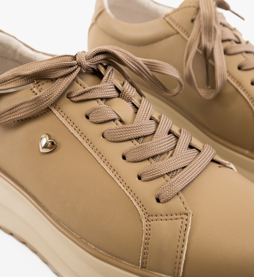 Sneakers dama Arioami Khaki - Img 3
