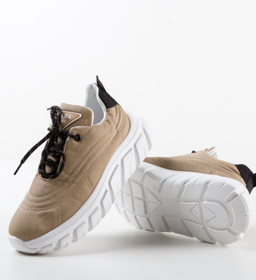 Sneakers dama Aviana Khaki - Img 12