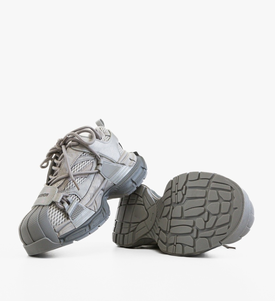 Sneakers dama Bango Gri - Img 6