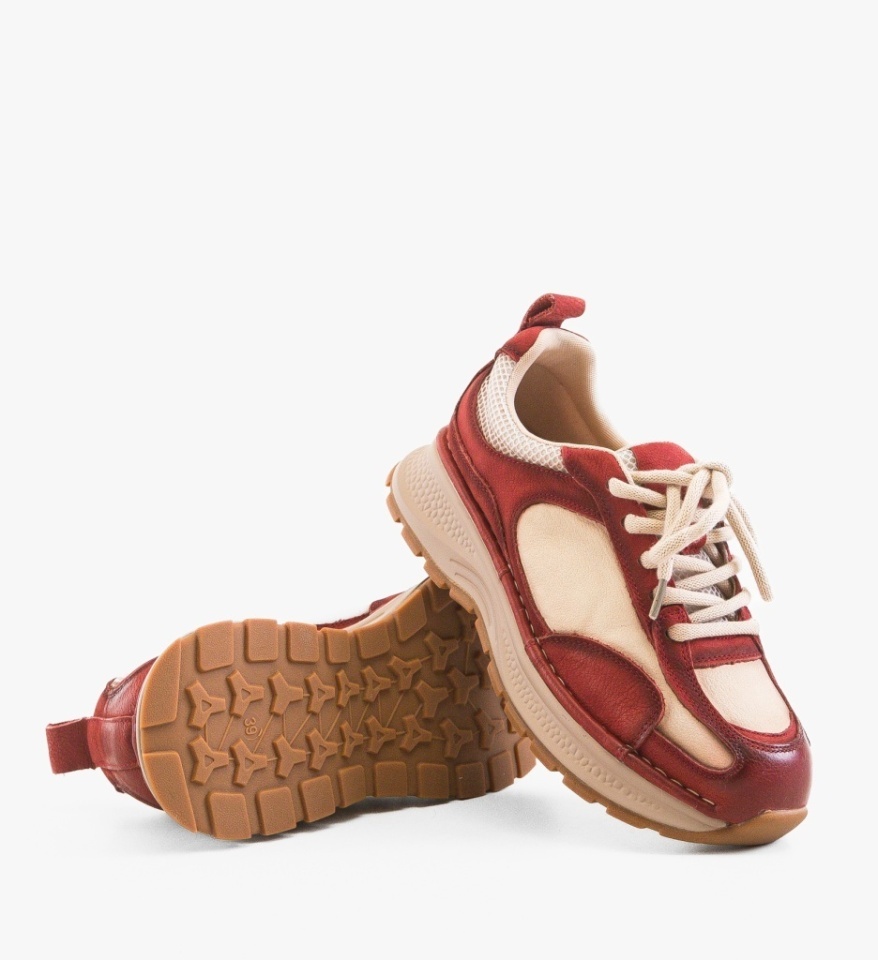 Sneakers dama Bayla Rosii - Img 3
