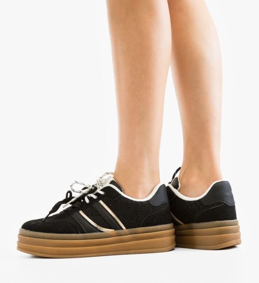 Sneakers dama Boomby Negri - Img 3