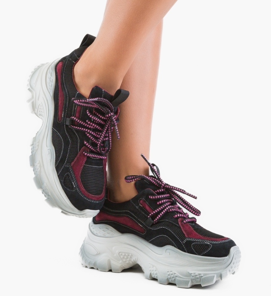 Sneakers dama Clover Negri - Img 6