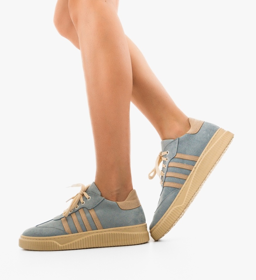 Sneakers dama Crimson Albastri - Img 4