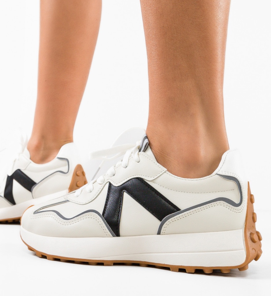 Sneakers dama Dokni Bej - Img 7