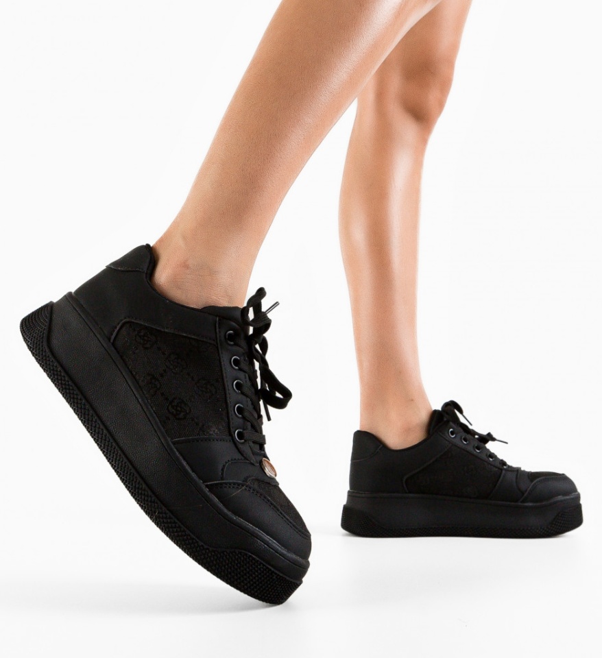 Sneakers dama Guett Negri - Img 6