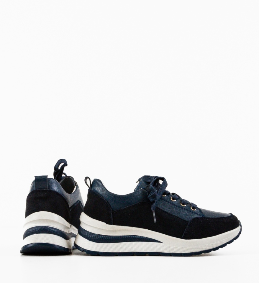 Sneakers dama Likolas Bleumarin - Img 2