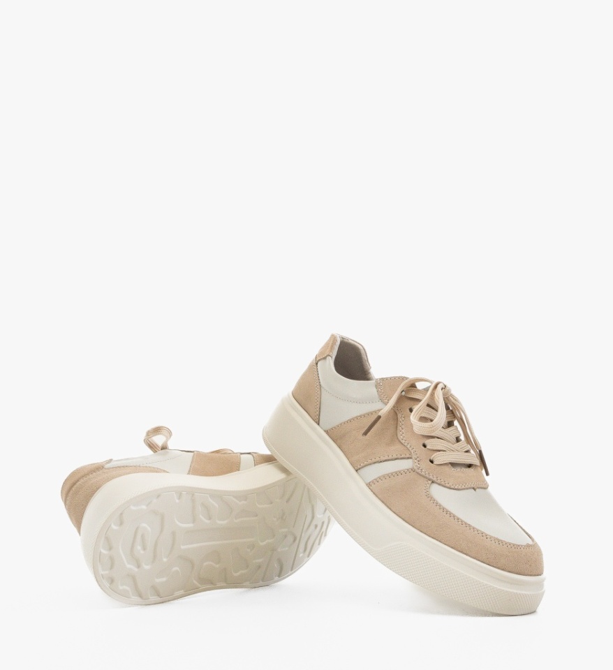 Sneakers Dama Miriam Bej - Img 3
