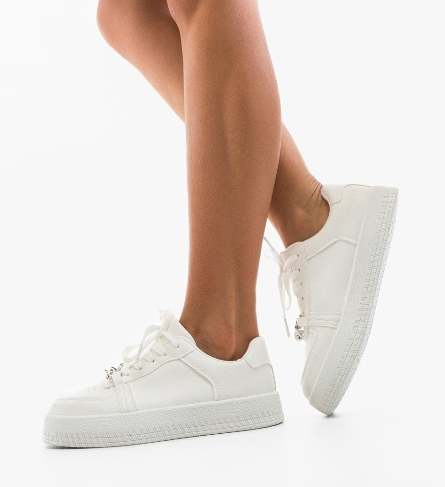 Sneakers dama Myrga Albi - Img 2