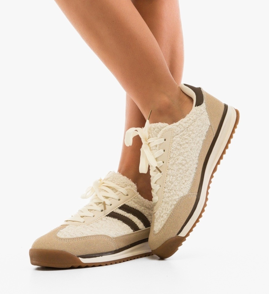Sneakers dama Namir Bej - Img 5