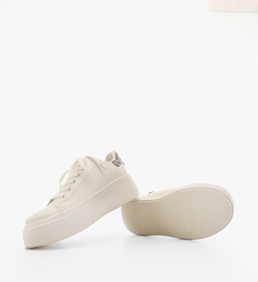 Sneakers dama Neela Argintii - Img 2