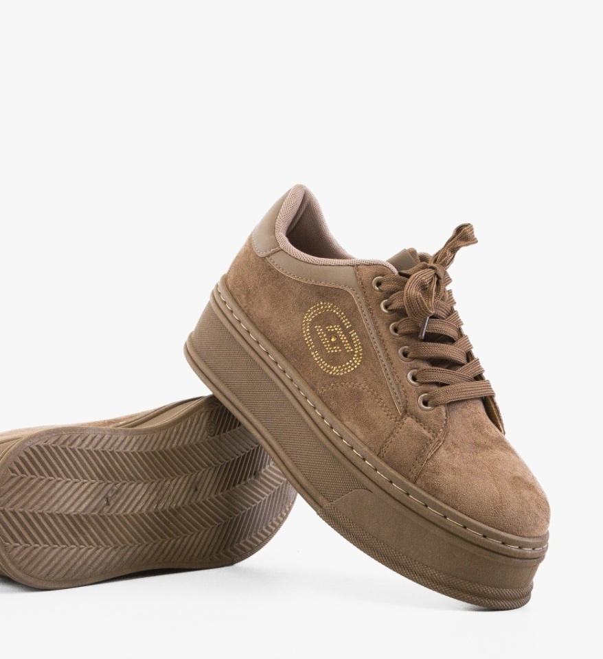 Sneakers dama Skila Khaki - Img 3