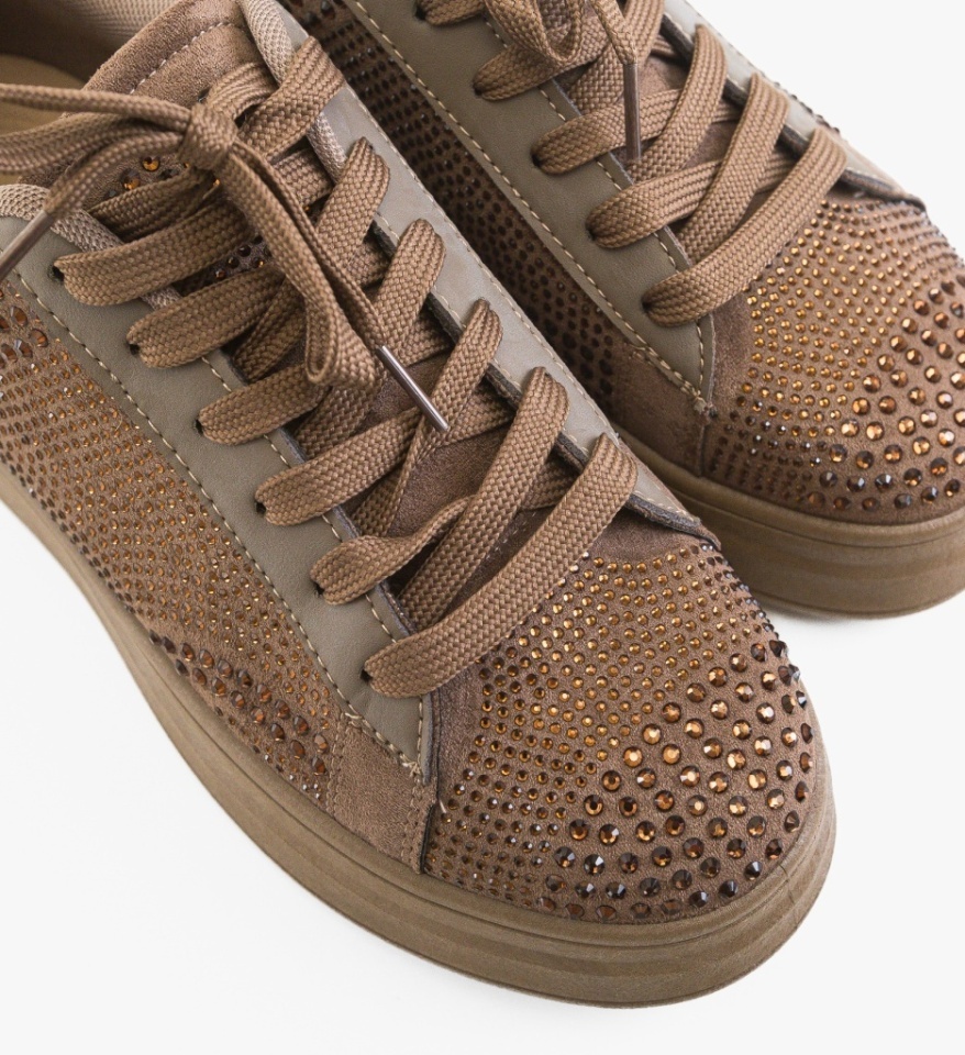 Sneakers dama Tzany Khaki - Img 2
