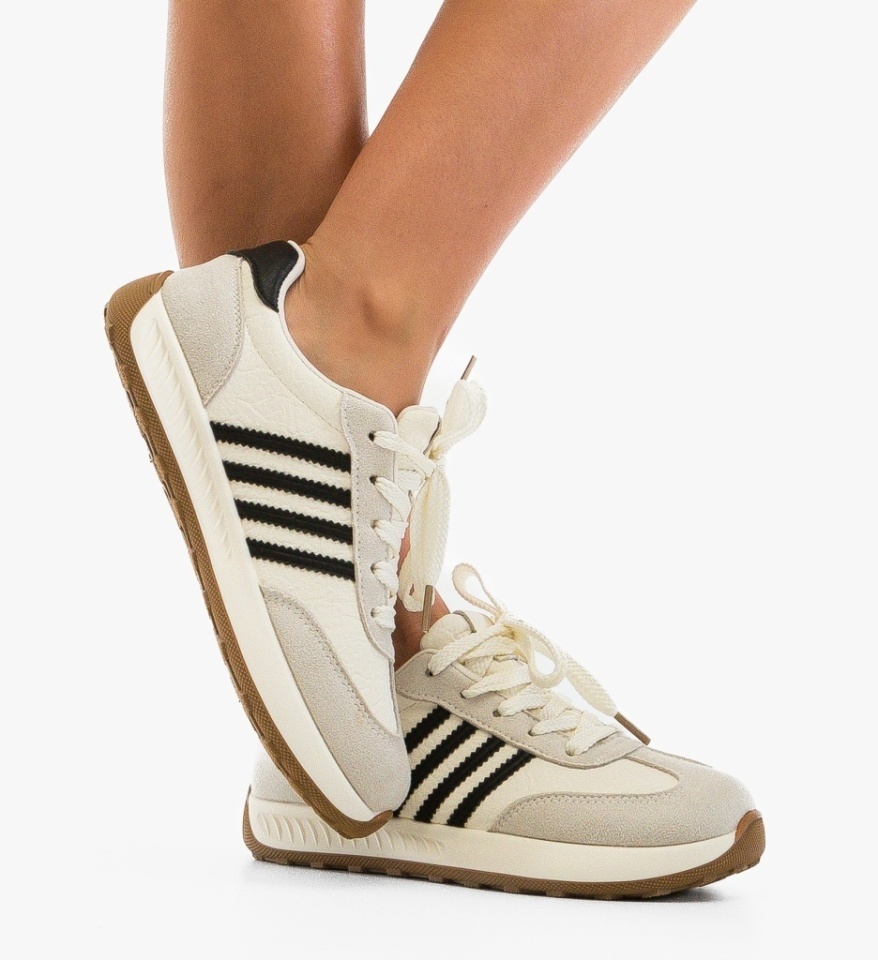 Sneakers dama Uffy Bej - Img 6