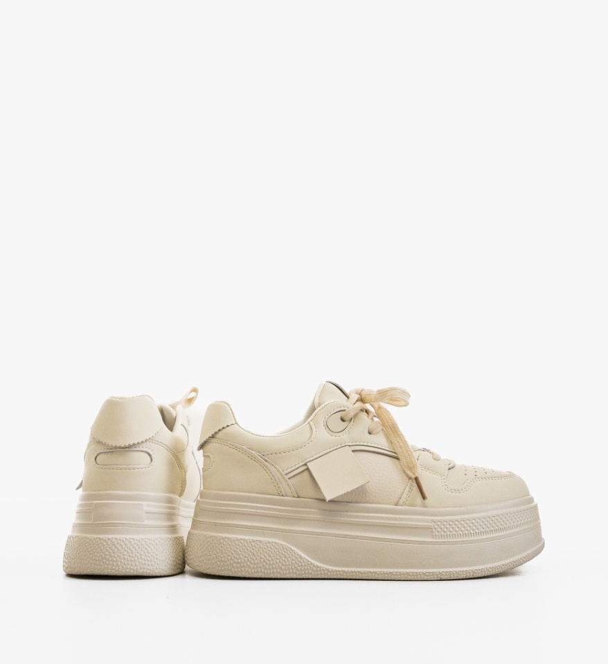 Sneakers dama Uynn Bej - Img 2