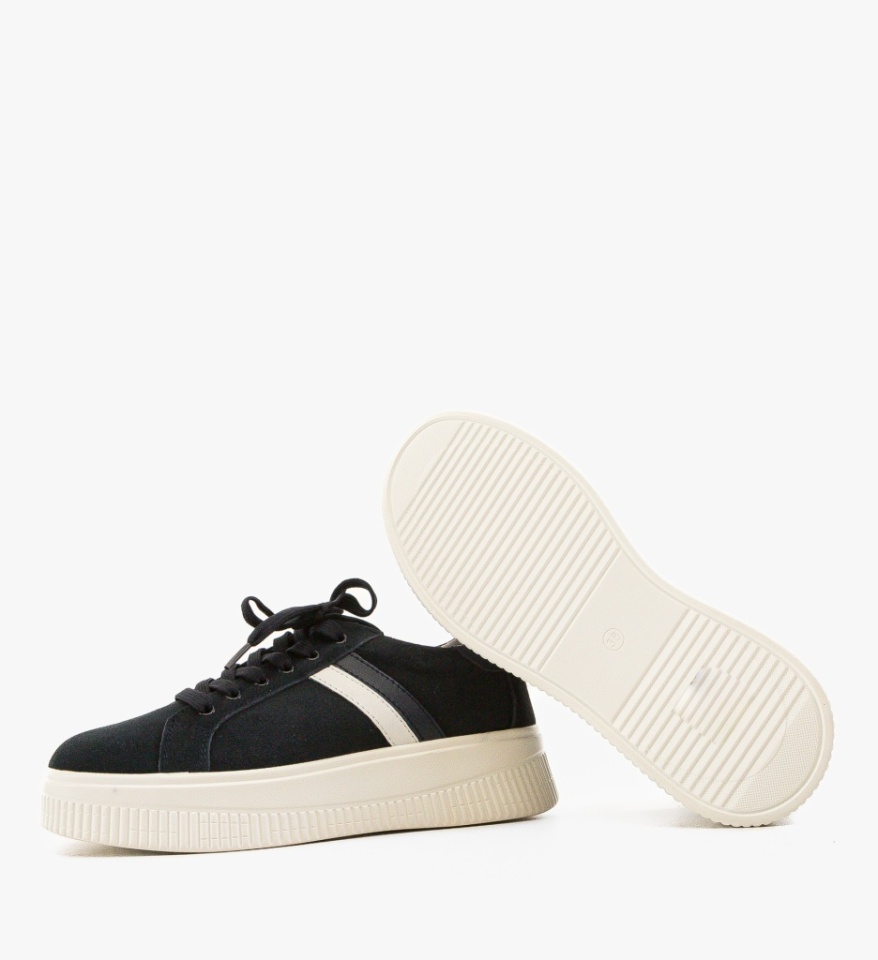 Sneakers dama Wansa Bleumarin - Img 4