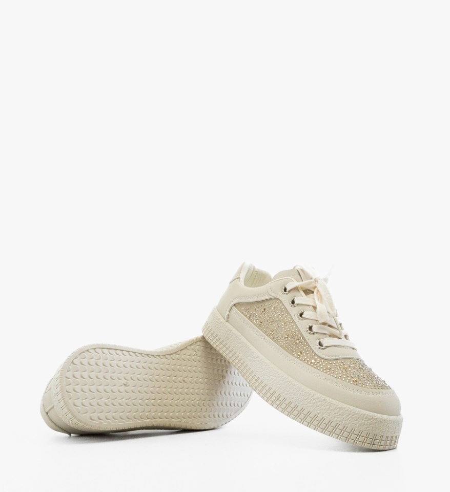 Sneakers dama Yahay Bej - Img 2