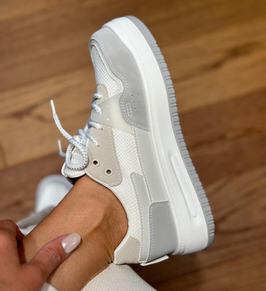 Sneakers dama Yijun Gri - Img 2
