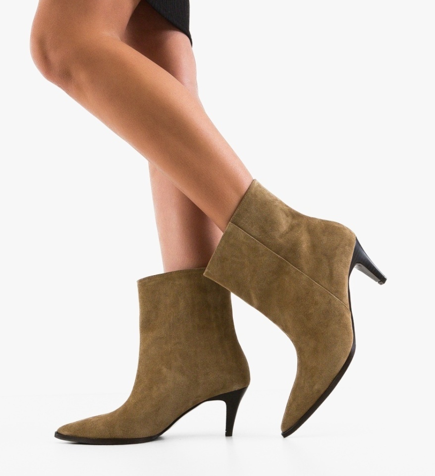 Botine dama Abble Bej - Img 6
