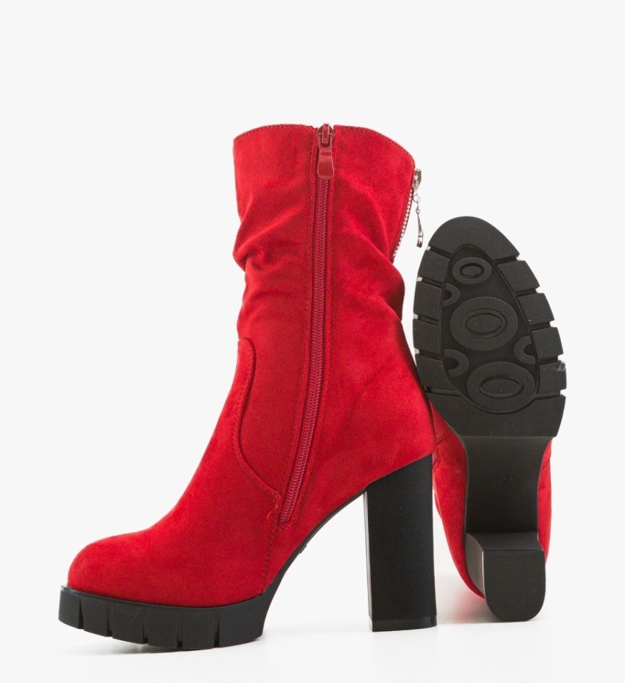 Botine dama Aluran Rosii - Img 2