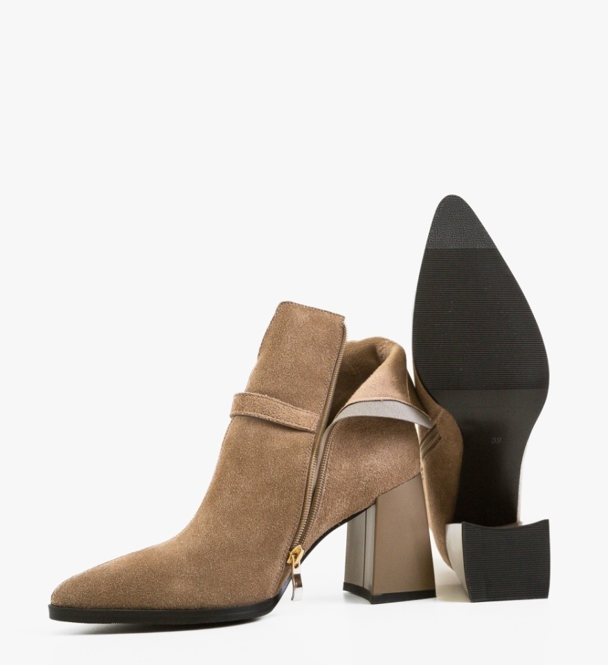 Botine dama Areha Khaki - Img 2