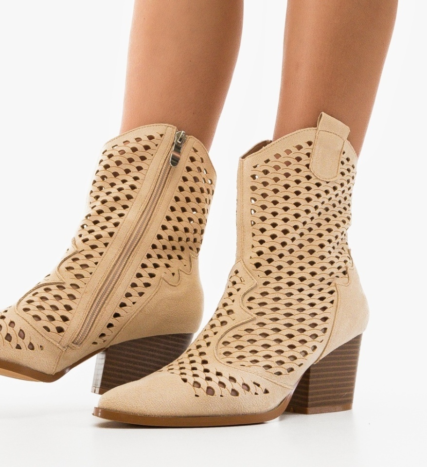 Botine dama Cameron Bej - Img 2