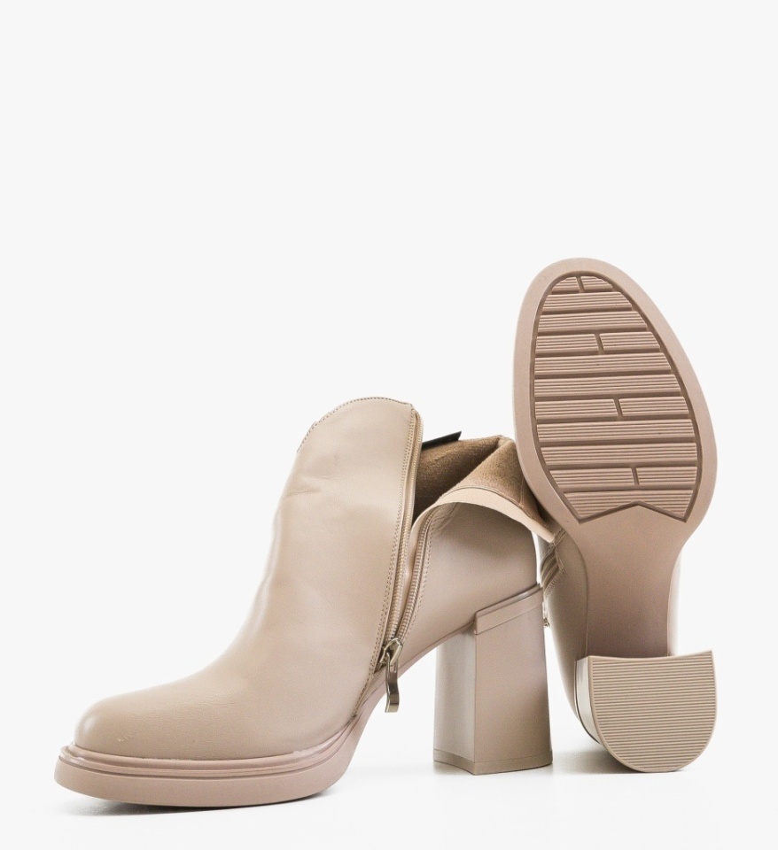 Botine dama Chantel Bej - Img 2