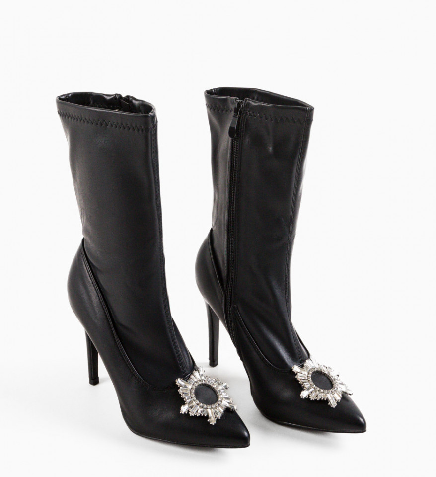 Botine dama Cooke Negre 2 - Img 4