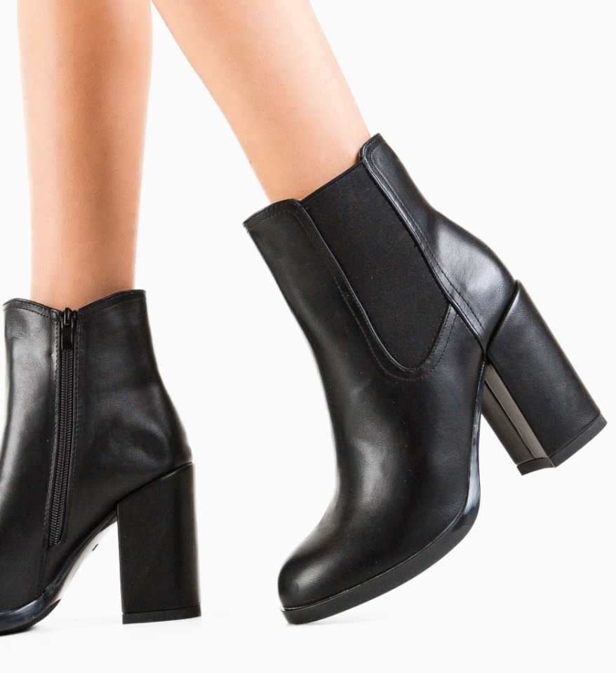 Botine dama Frost Negre - Img 8