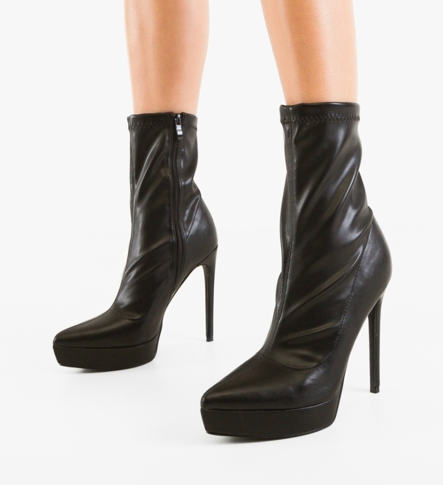 Botine dama Jahoi Negre 2 - Img 2