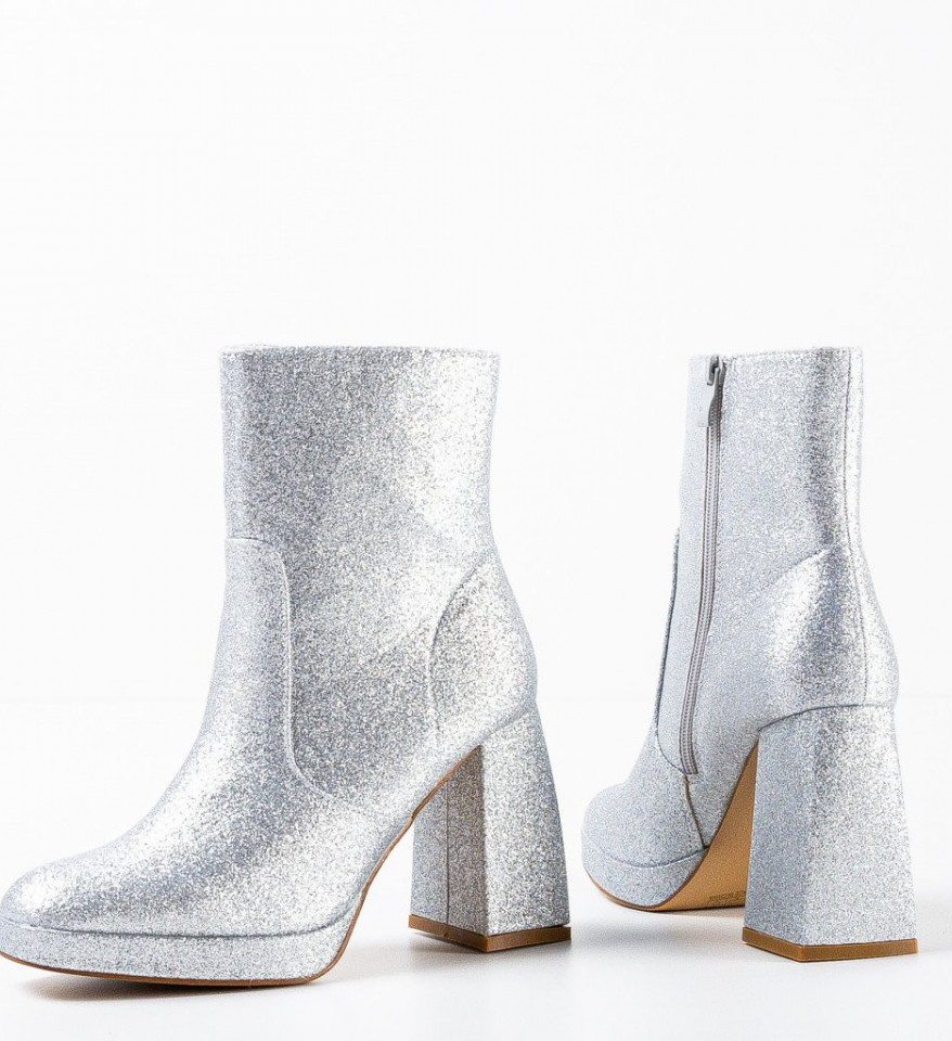 Botine dama Jazzo Argintii - Img 3