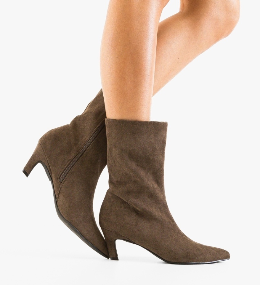 Botine dama Jorana Khaki - Img 6