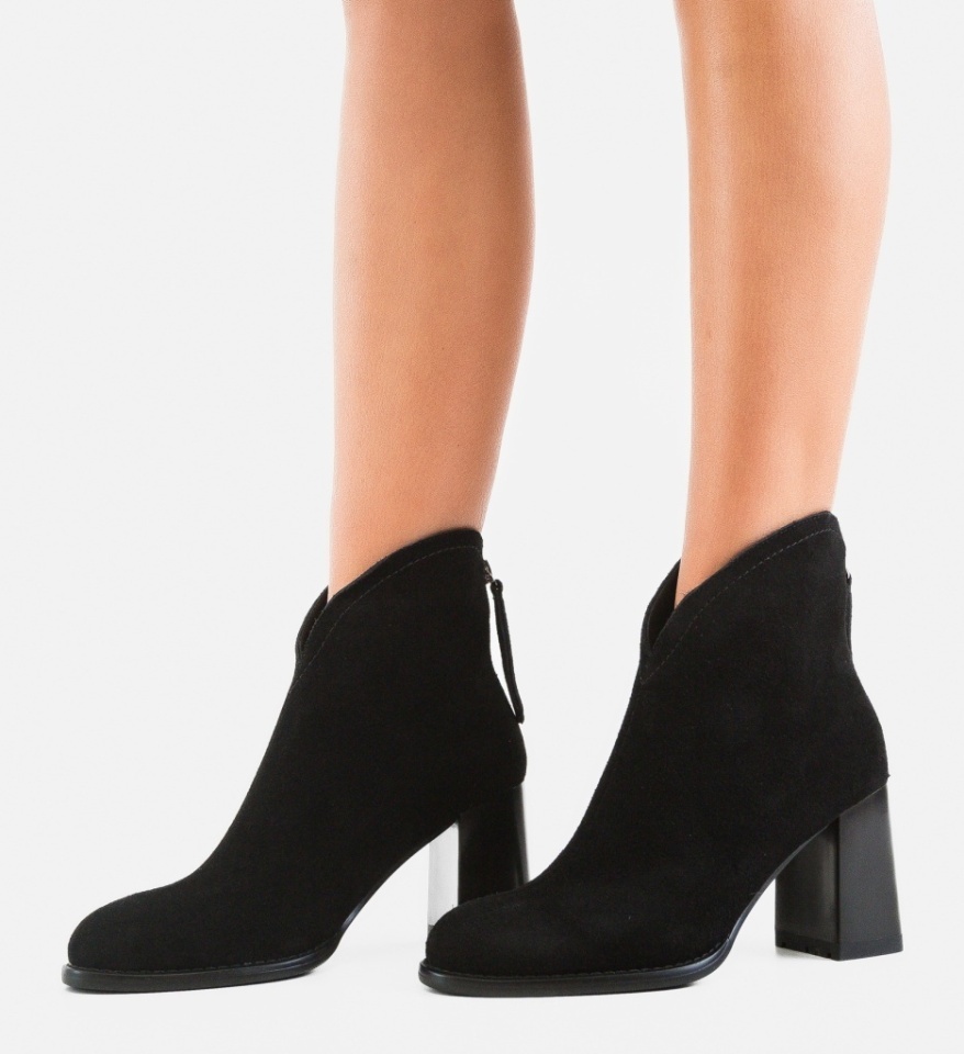 Botine dama Larry Negre - Img 6