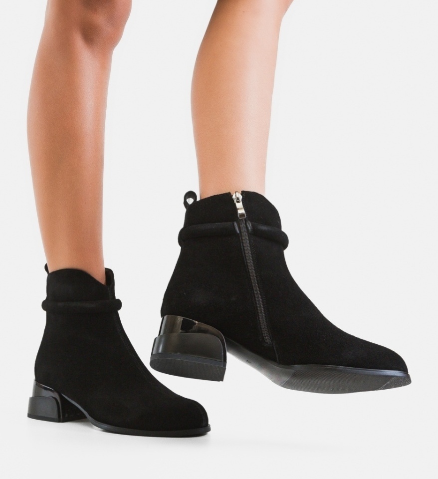 Botine dama Mady Negre - Img 4