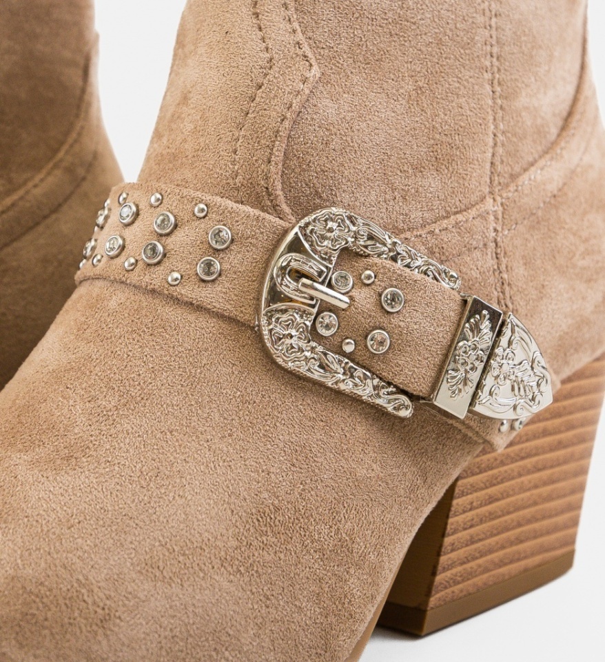Botine dama Merra Khaki - Img 2