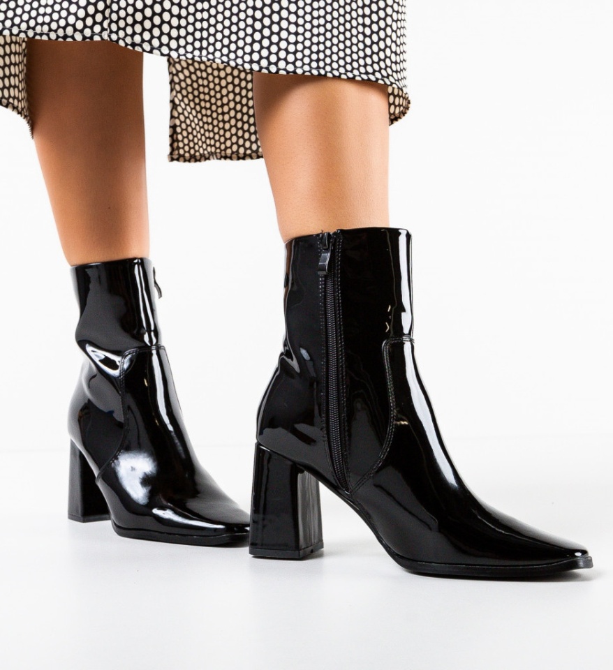 Botine dama Rafino Negre - Img 5