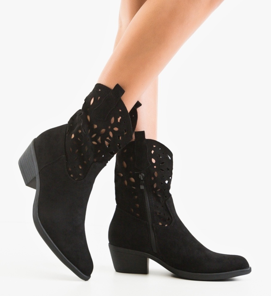 Botine dama Ramane Negre - Img 4