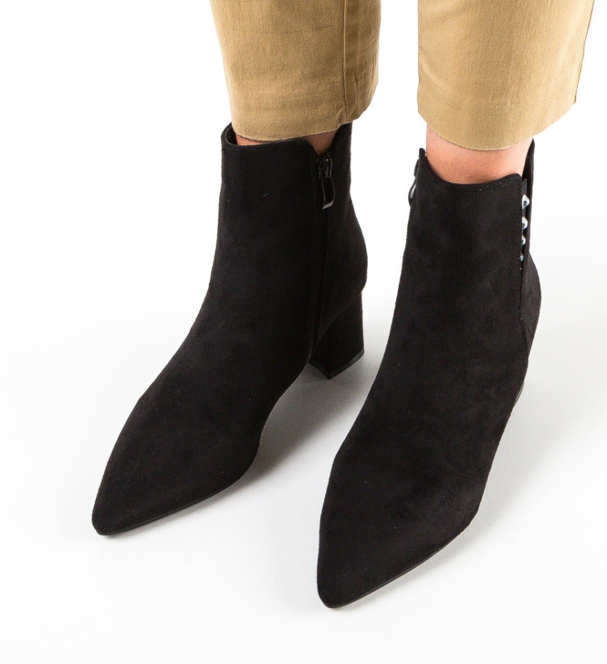 Botine dama Rezaq Negre - Img 7