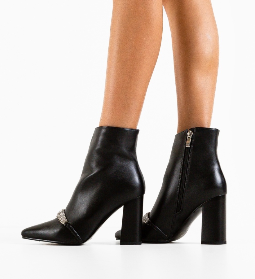 Botine dama Schoorel Negre - Img 6