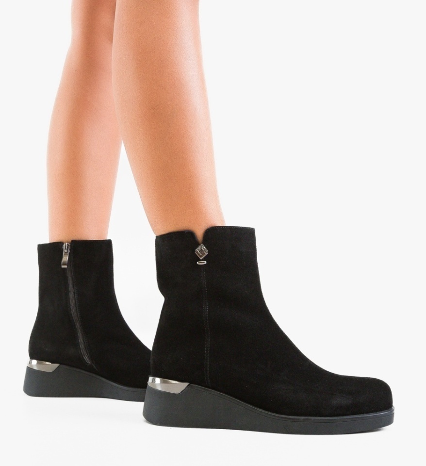 Botine dama Simina Negre - Img 6