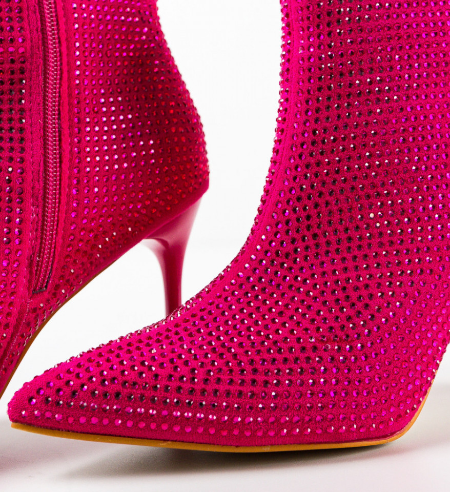 Botine dama Zayne Fuchsia - Img 4