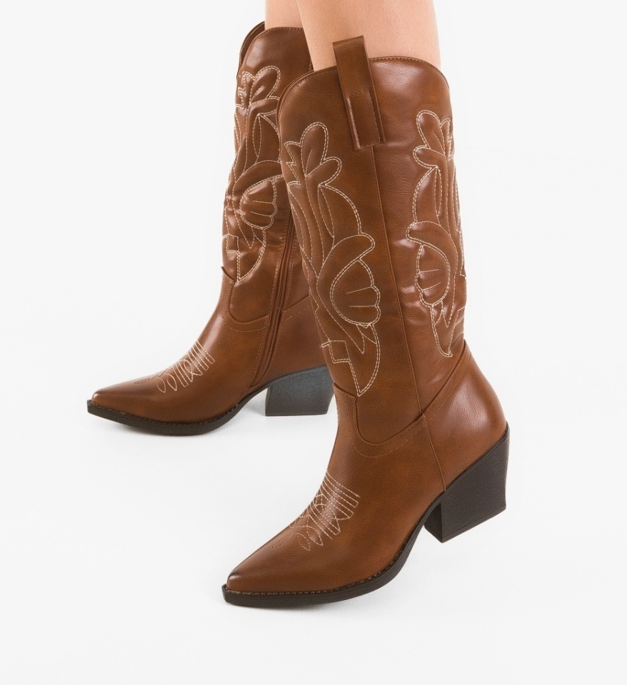 Cizme dama Austin Camel - Img 5