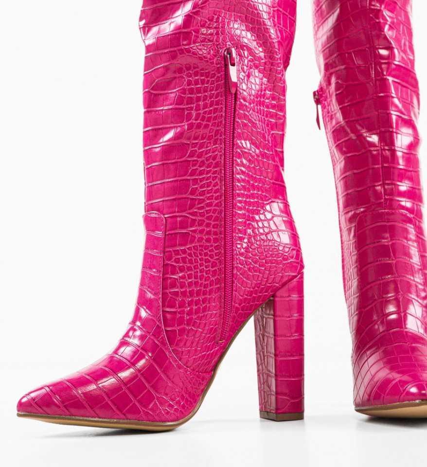 Cizme dama Joan Fuchsia - Img 3