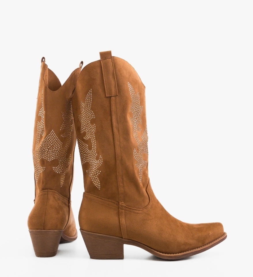 Cizme dama Kaitlyn Camel - Img 3