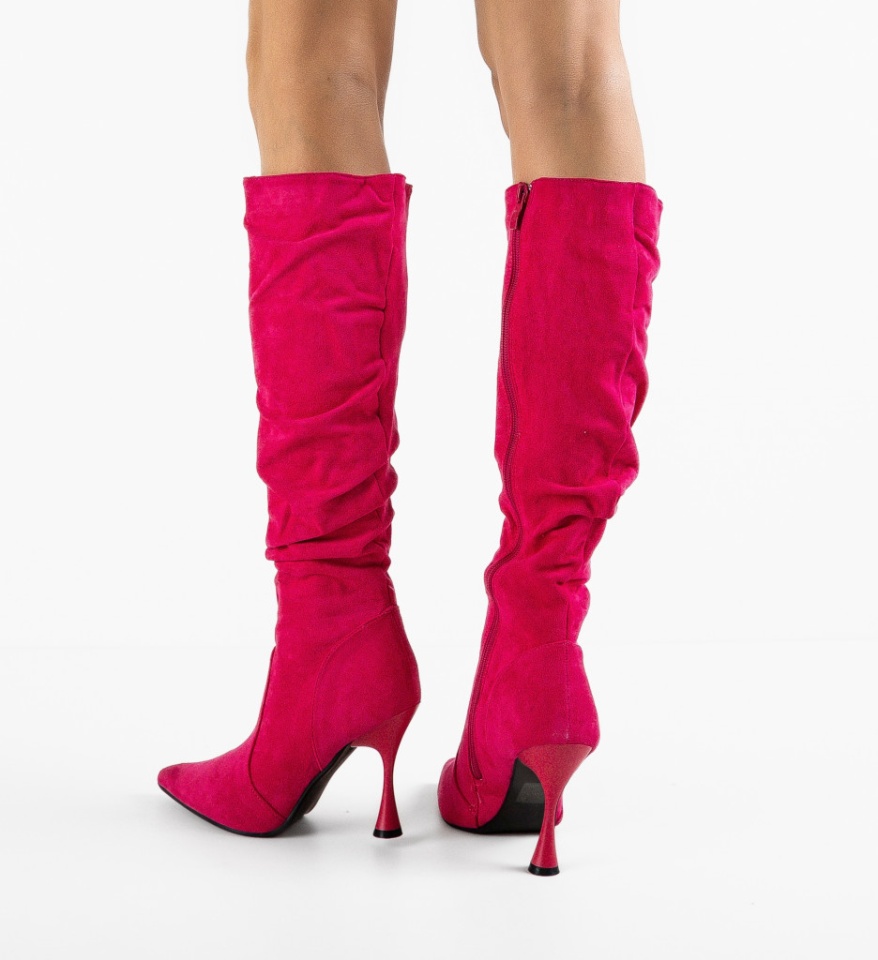 Cizme dama Klabo Fuchsia - Img 5