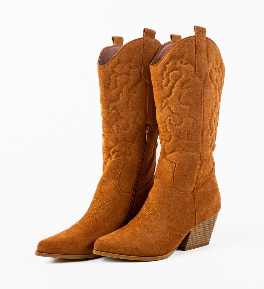 Cizme dama Nevada Camel - Img 3