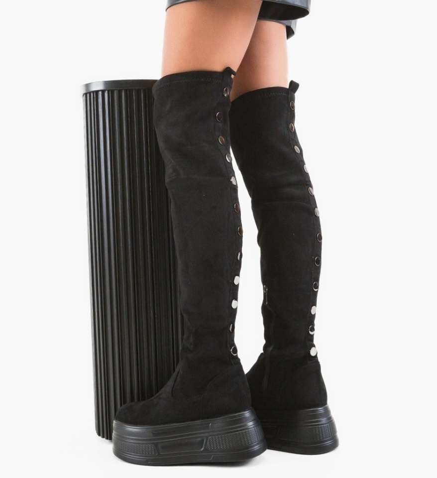 Cizme dama Tonka Negre - Img 6
