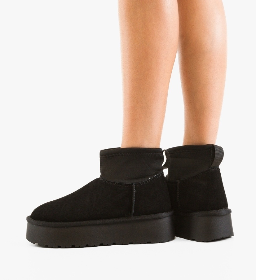 Cizme tip Ug Parfect Negre - Img 5