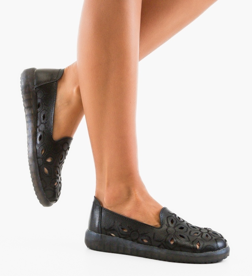 Espadrile dama Deras Negre - Img 4