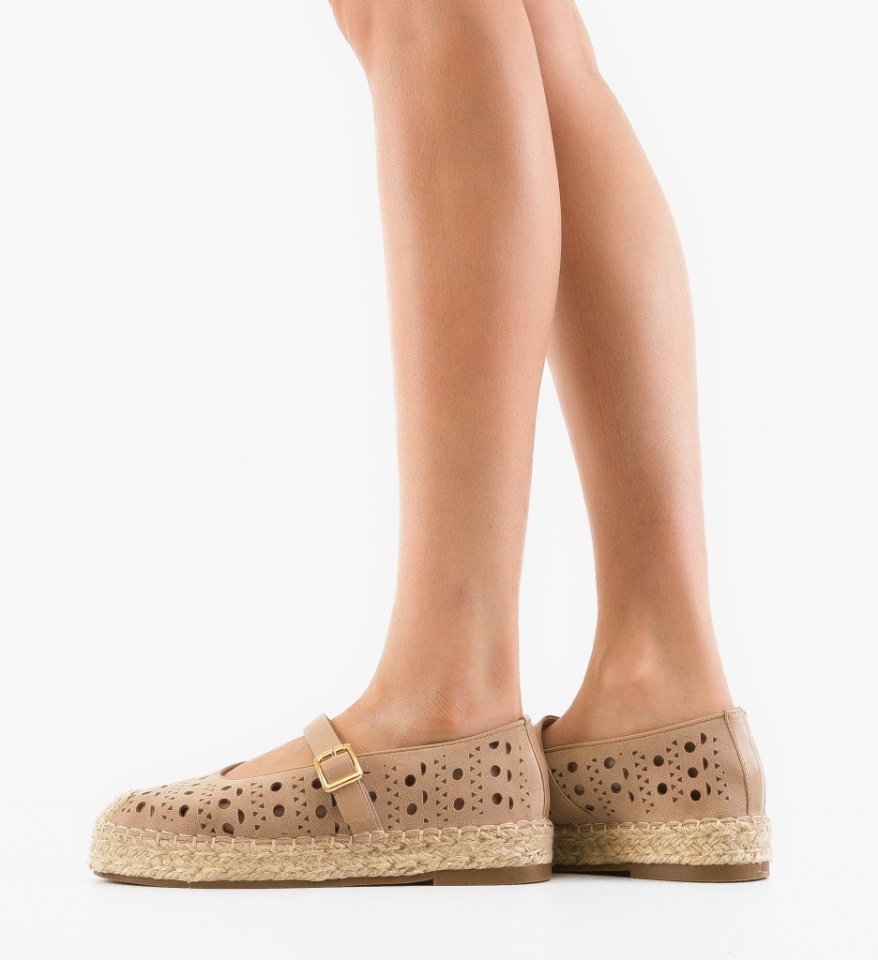 Espadrile dama Richie Khaki - Img 5